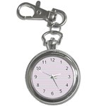 Decorative lines pattern Key Chain Watches