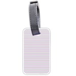 Decorative lines pattern Luggage Tags (One Side) 