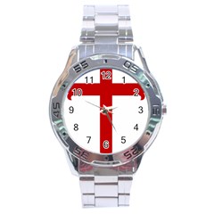 Cross Of Saint James Stainless Steel Analogue Watch by abbeyz71