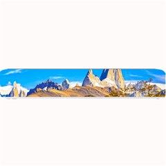 Snowy Andes Mountains, El Chalten, Argentina Small Bar Mats by dflcprints