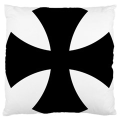 Cross Patty Large Cushion Case (two Sides) by abbeyz71