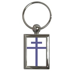 Patriarchal Cross Key Chains (rectangle)  by abbeyz71