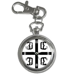 Serbian Cross Key Chain Watches by abbeyz71