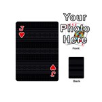 Pattern Playing Cards 54 (Mini)  Front - HeartJ