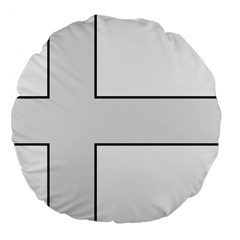 Cross Of Philip The Apostle Large 18  Premium Round Cushions by abbeyz71