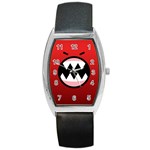 Funny Angry Barrel Style Metal Watch