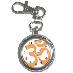Hindu Om Symbol (sandy Brown) Key Chain Watches by abbeyz71