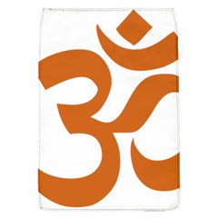 Hindu Om Symbol (chocolate Brown) Flap Covers (l)  by abbeyz71