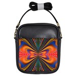 Casanova Abstract Art Colors Cool Druffix Flower Freaky Trippy Girls Sling Bags