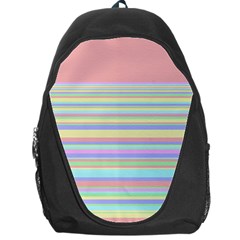 All Ratios Color Rainbow Pink Yellow Blue Green Backpack Bag by Mariart