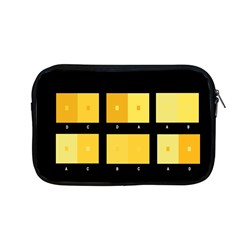 Horizontal Color Scheme Plaid Black Yellow Apple Macbook Pro 13  Zipper Case by Mariart