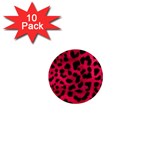 Leopard Skin 1  Mini Buttons (10 pack) 