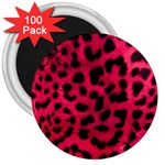 Leopard Skin 3  Magnets (100 pack)