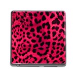 Leopard Skin Memory Card Reader (Square)