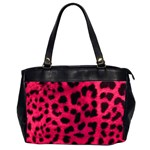 Leopard Skin Office Handbags (2 Sides) 