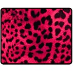 Leopard Skin Fleece Blanket (Medium) 
