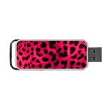 Leopard Skin Portable USB Flash (One Side)
