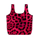 Leopard Skin Full Print Recycle Bags (M) 