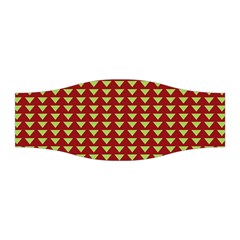 Hawthorn Sharkstooth Triangle Green Red Full Stretchable Headband