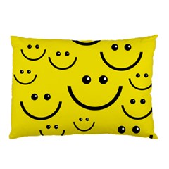 Linus Smileys Face Cute Yellow Pillow Case by Mariart