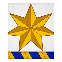 Star Yellow Blue Shower Curtain 60  X 72  (medium)  by Mariart