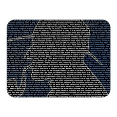 Sherlock Quotes Double Sided Flano Blanket (mini)  by Mariart