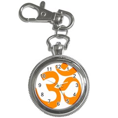 Hindu Om Symbol (orange) Key Chain Watches by abbeyz71
