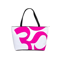 Hindu Om Symbol (pink) Shoulder Handbags by abbeyz71