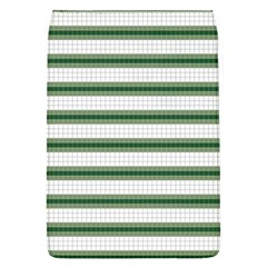 Plaid Line Green Line Horizontal Flap Covers (l) 
