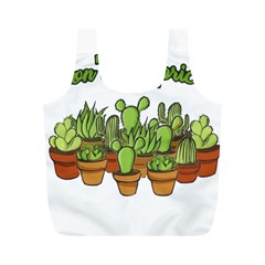 Cactus - Dont Be A Prick Full Print Recycle Bags (m)  by Valentinaart