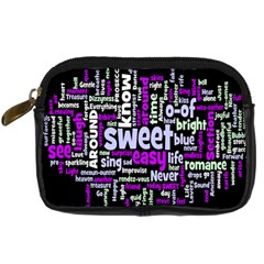 Writing Color Rainbow Sweer Love Digital Camera Cases by Mariart