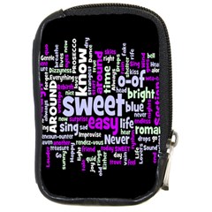 Writing Color Rainbow Sweer Love Compact Camera Cases