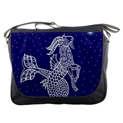 Capricorn Zodiac Star Messenger Bags