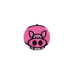 Pork Pig Pink Animals 1  Mini Buttons by Mariart