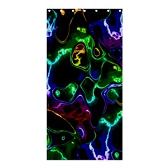 Saga Colors Rainbow Stone Blue Green Red Purple Space Shower Curtain 36  X 72  (stall)  by Mariart