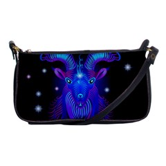 Sign Capricorn Zodiac Shoulder Clutch Bags by Mariart