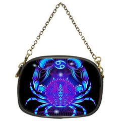Sign Cancer Zodiac Chain Purses (one Side)  by Mariart