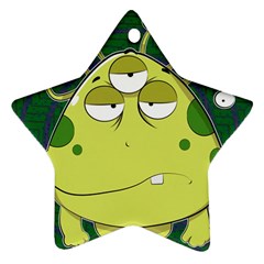The Most Ugly Alien Ever Star Ornament (two Sides) by Catifornia