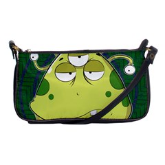 The Most Ugly Alien Ever Shoulder Clutch Bags by Catifornia