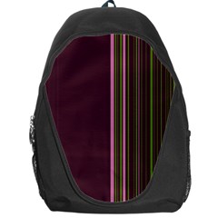 Lines Backpack Bag by ValentinaDesign