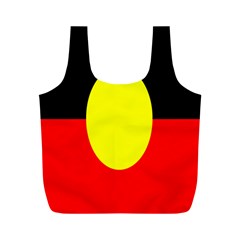 Flag Of Australian Aborigines Full Print Recycle Bags (m)  by Nexatart