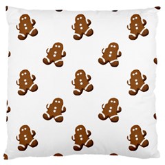 Gingerbread Seamless Pattern Large Cushion Case (two Sides) by Nexatart