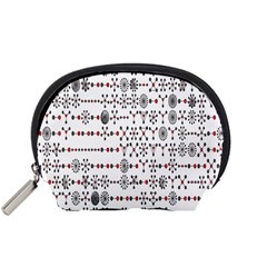 Bioplex Maps Molecular Chemistry Of Mathematical Physics Small Army Circle Accessory Pouches (small)  by Mariart