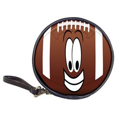 Happy Football Clipart Excellent Illustration Face Classic 20-cd Wallets
