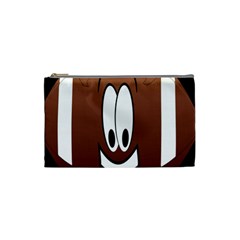 Happy Football Clipart Excellent Illustration Face Cosmetic Bag (small) 