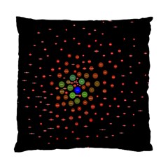Molecular Chemistry Of Mathematical Physics Small Army Circle Standard Cushion Case (one Side)