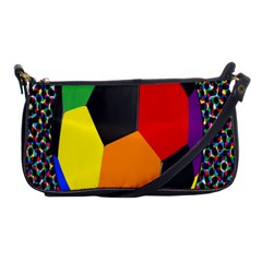Team Soccer Coming Out Tease Ball Color Rainbow Sport Shoulder Clutch Bags