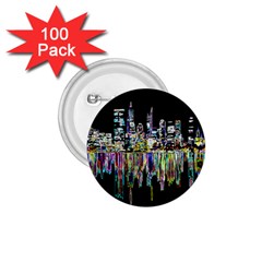 City Panorama 1 75  Buttons (100 Pack)  by Valentinaart