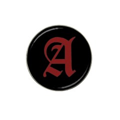 The Scarlet Letter Hat Clip Ball Marker (10 Pack) by Valentinaart