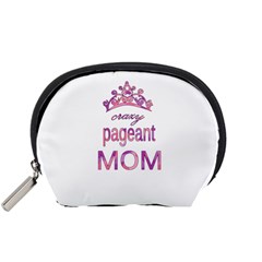 Crazy Pageant Mom Accessory Pouches (small)  by Valentinaart